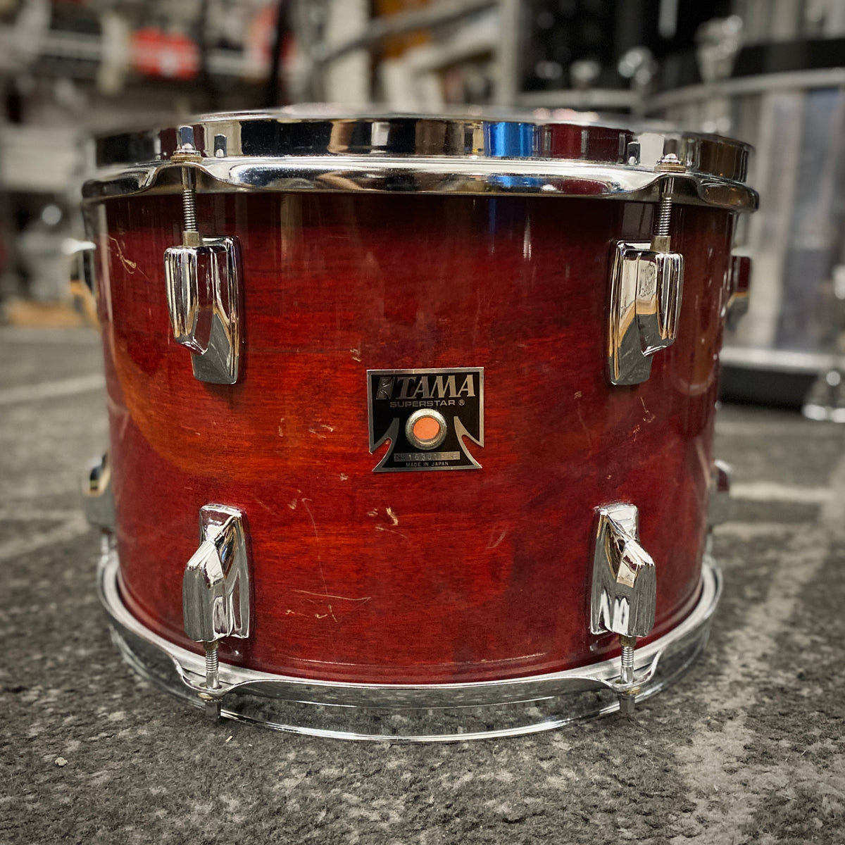 Tama Superstar Drum Set - Cherry Wine (1980s)