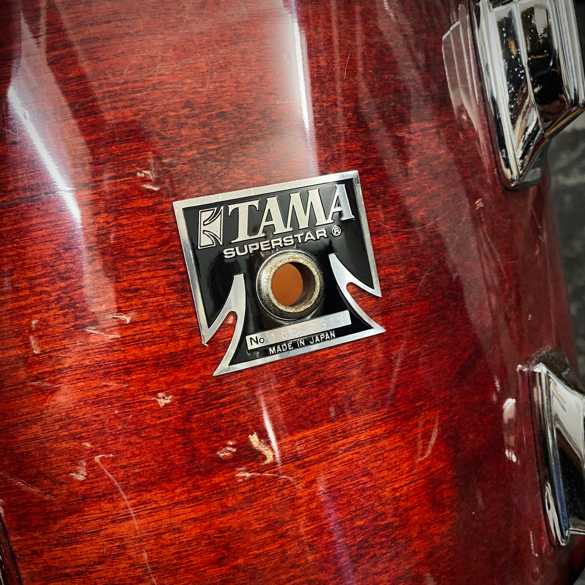 Tama Superstar Drum Set - Cherry Wine (1980s)