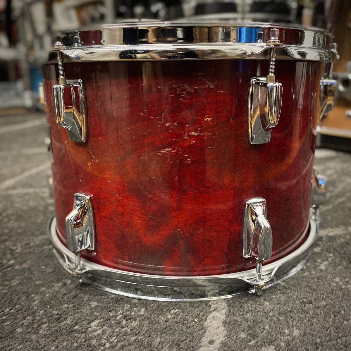 Tama Superstar Drum Set - Cherry Wine (1980s)