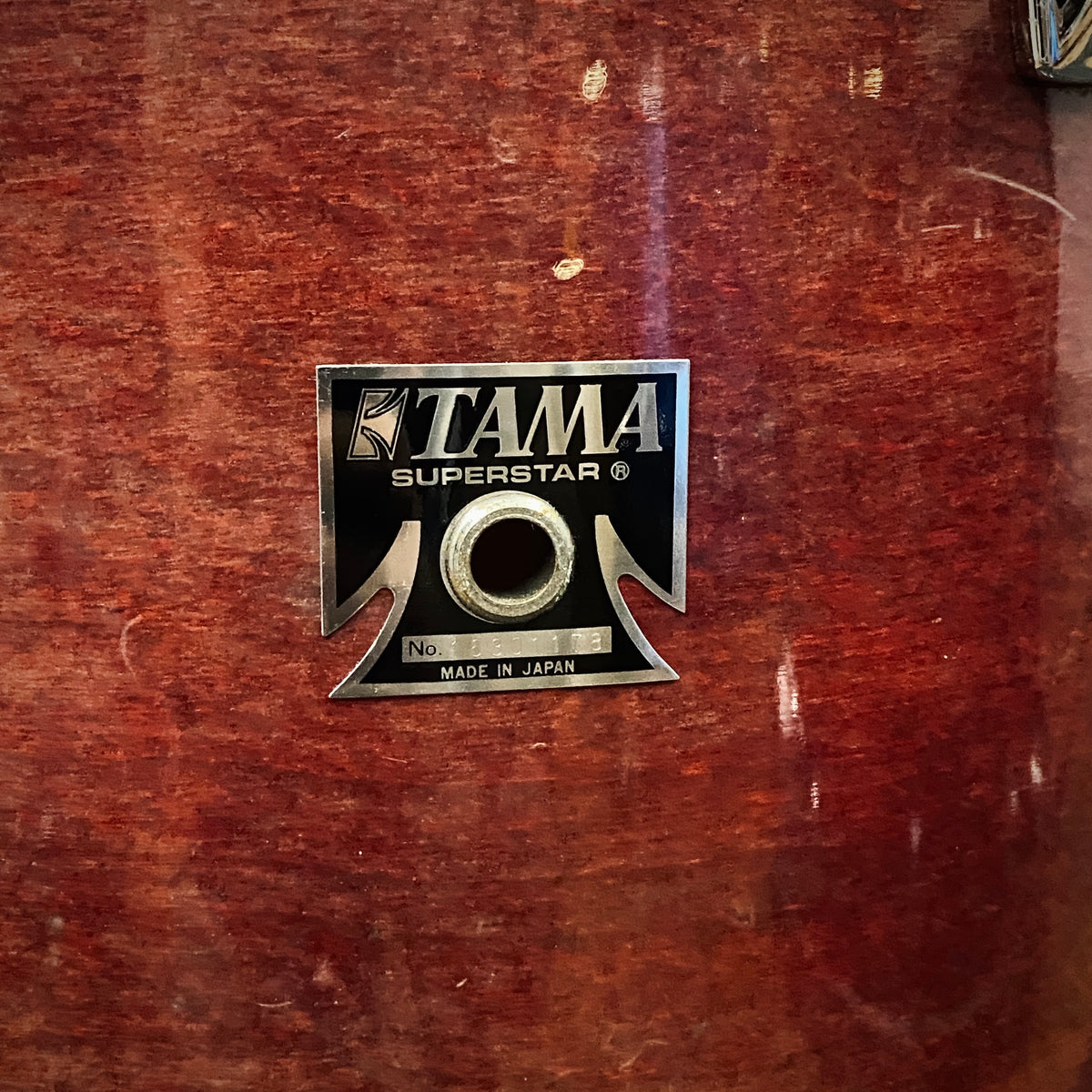 Tama Superstar Drum Set - Cherry Wine (1980s)