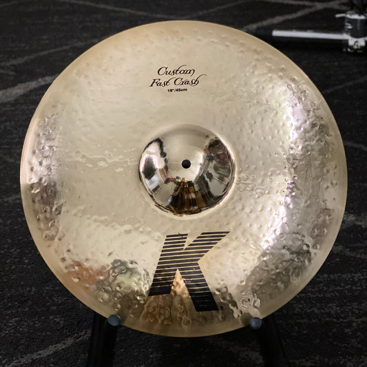 Zildjian 18” K Custom Fast Crash Cymbal