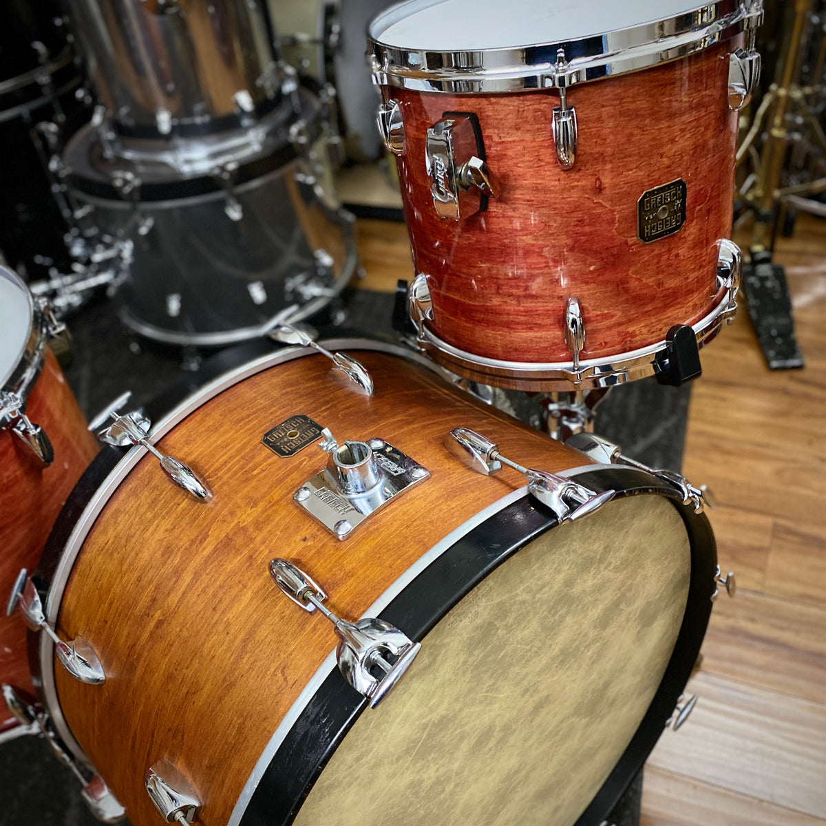 Gretsch USA Square Badge Drum Kit – 1980s