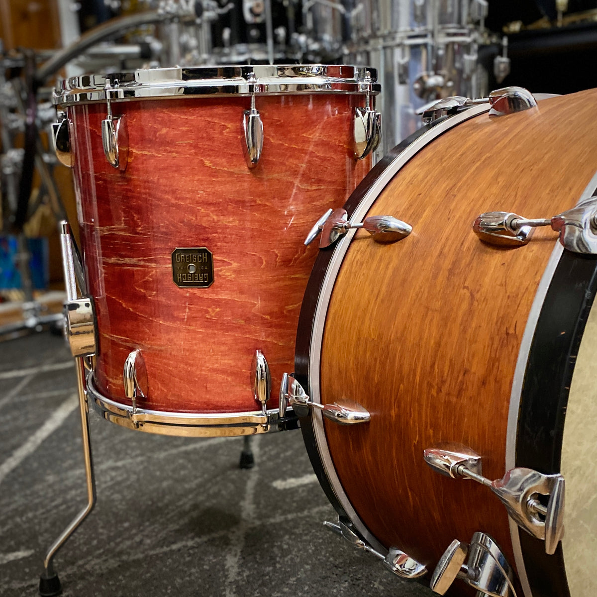 Gretsch USA Square Badge Drum Kit – 1980s