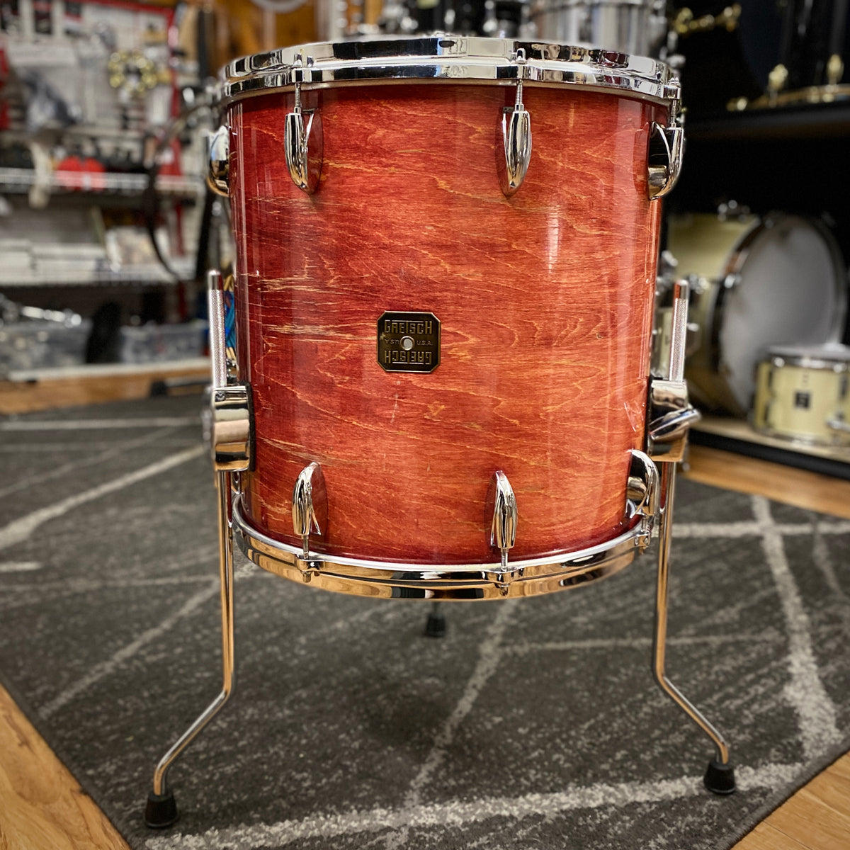 Gretsch USA Square Badge Drum Kit – 1980s