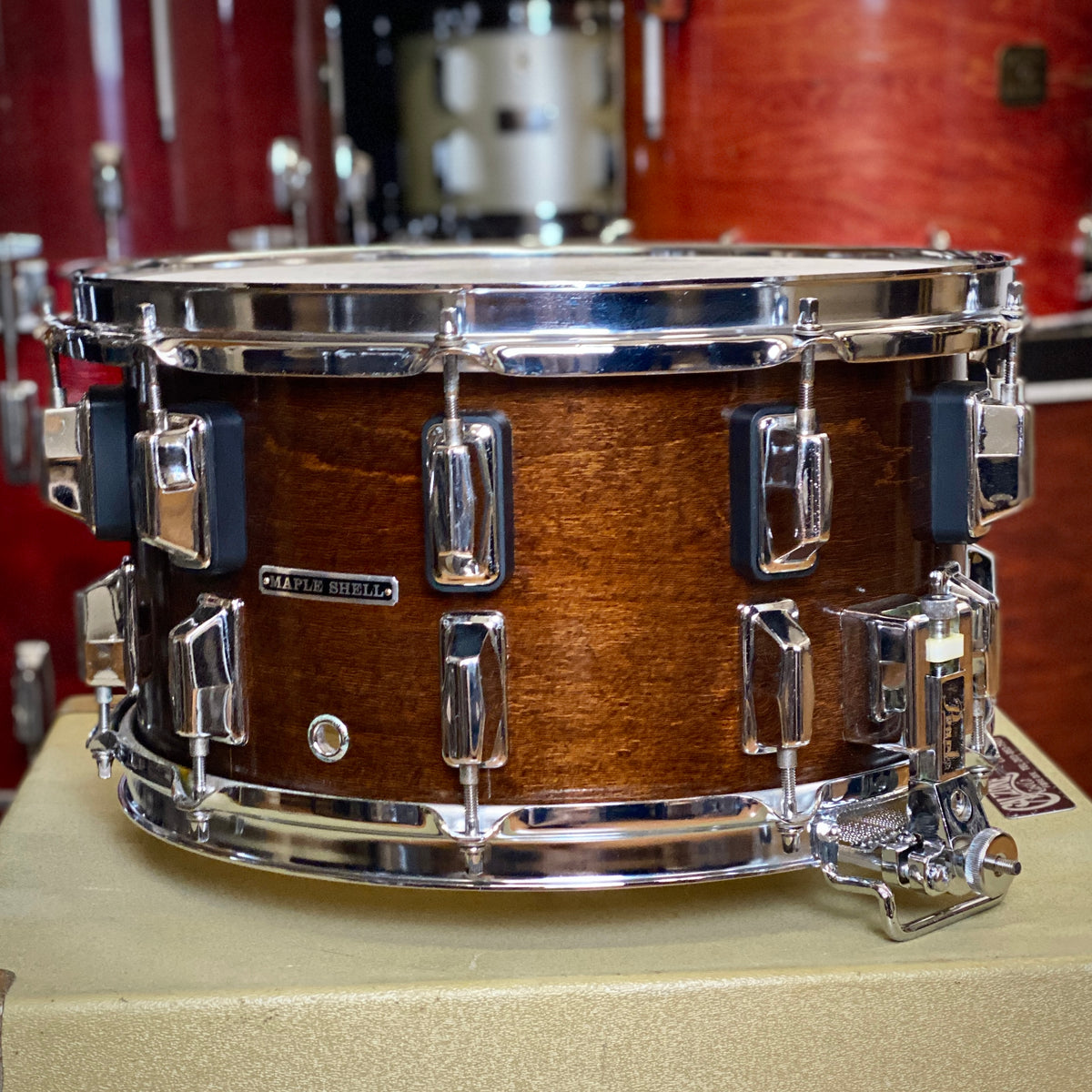 Pearl 8x14 Extender Snare Drum - Walnut (1980s)
