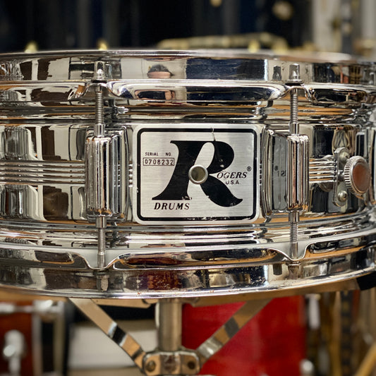 Rogers 5x14 “Big R” Dyna-Sonic Snare Drum - 1970s