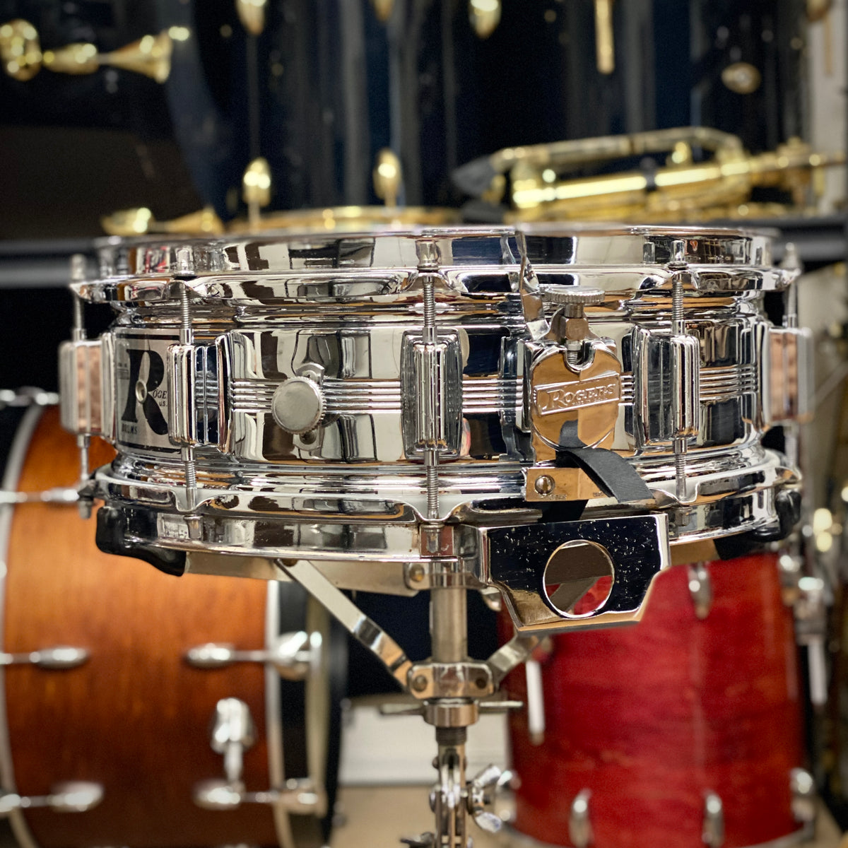 Rogers 5x14 “Big R” Dyna-Sonic Snare Drum - 1970s