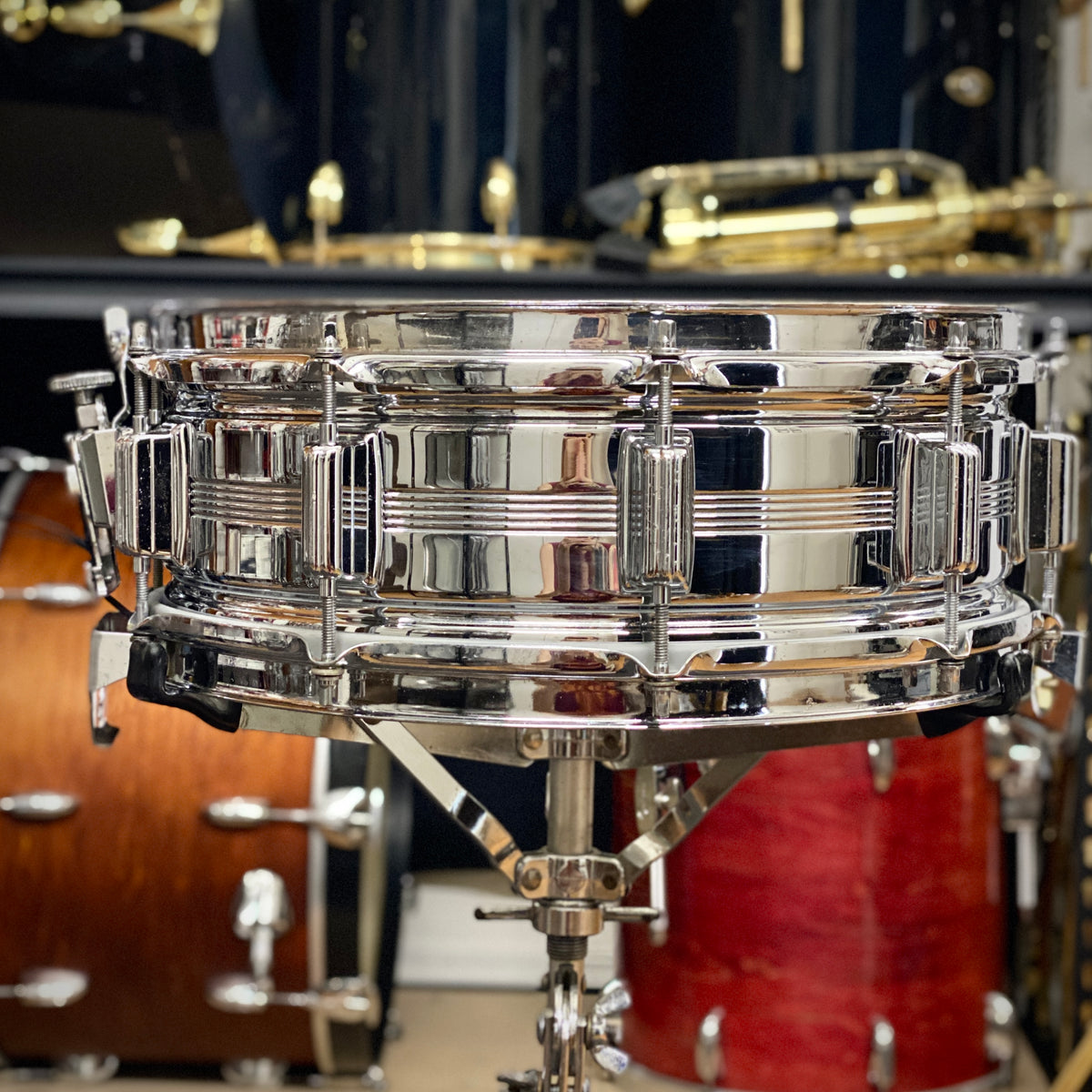 Rogers 5x14 “Big R” Dyna-Sonic Snare Drum - 1970s