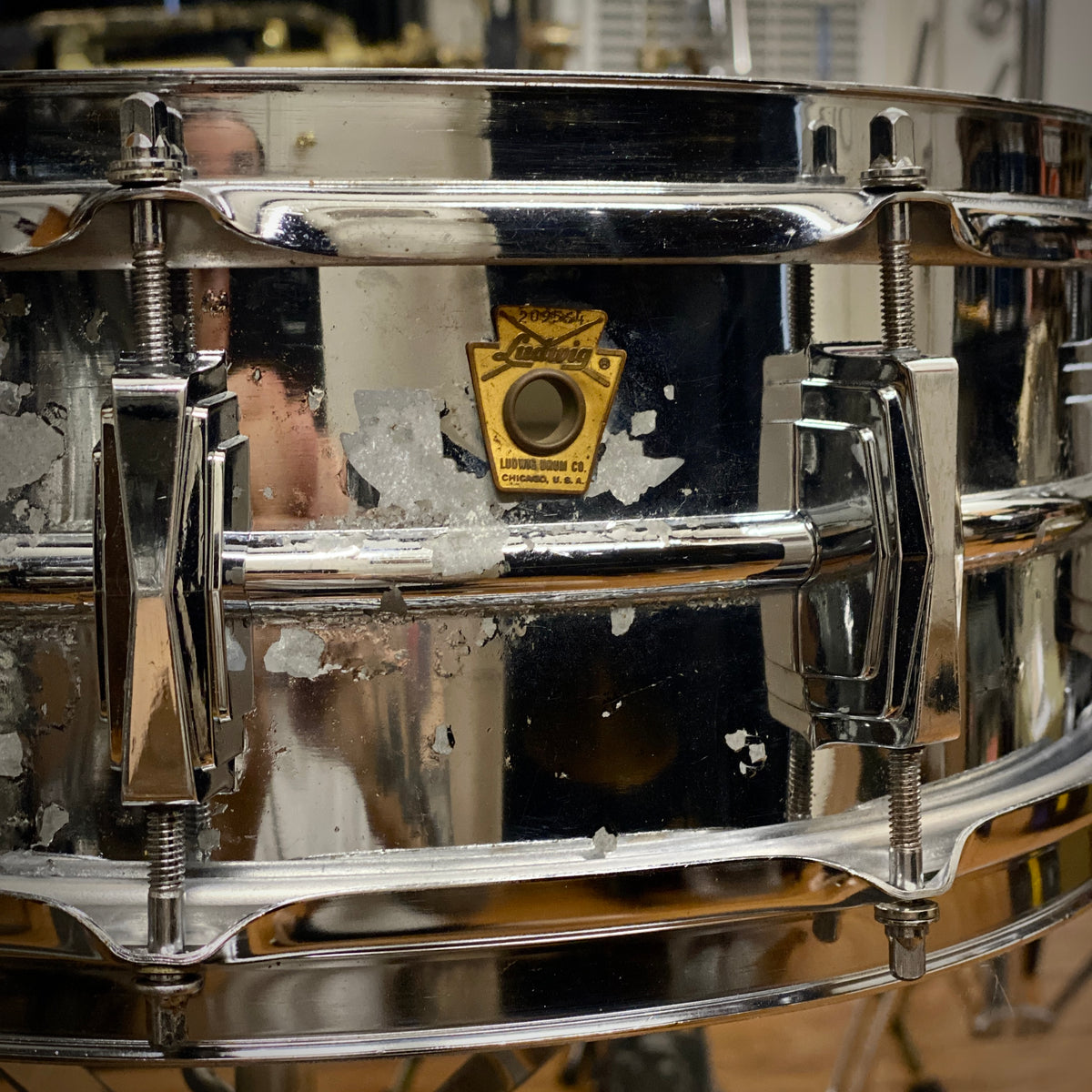 Ludwig 5x14 Super Sensitive Snare Drum – 1965